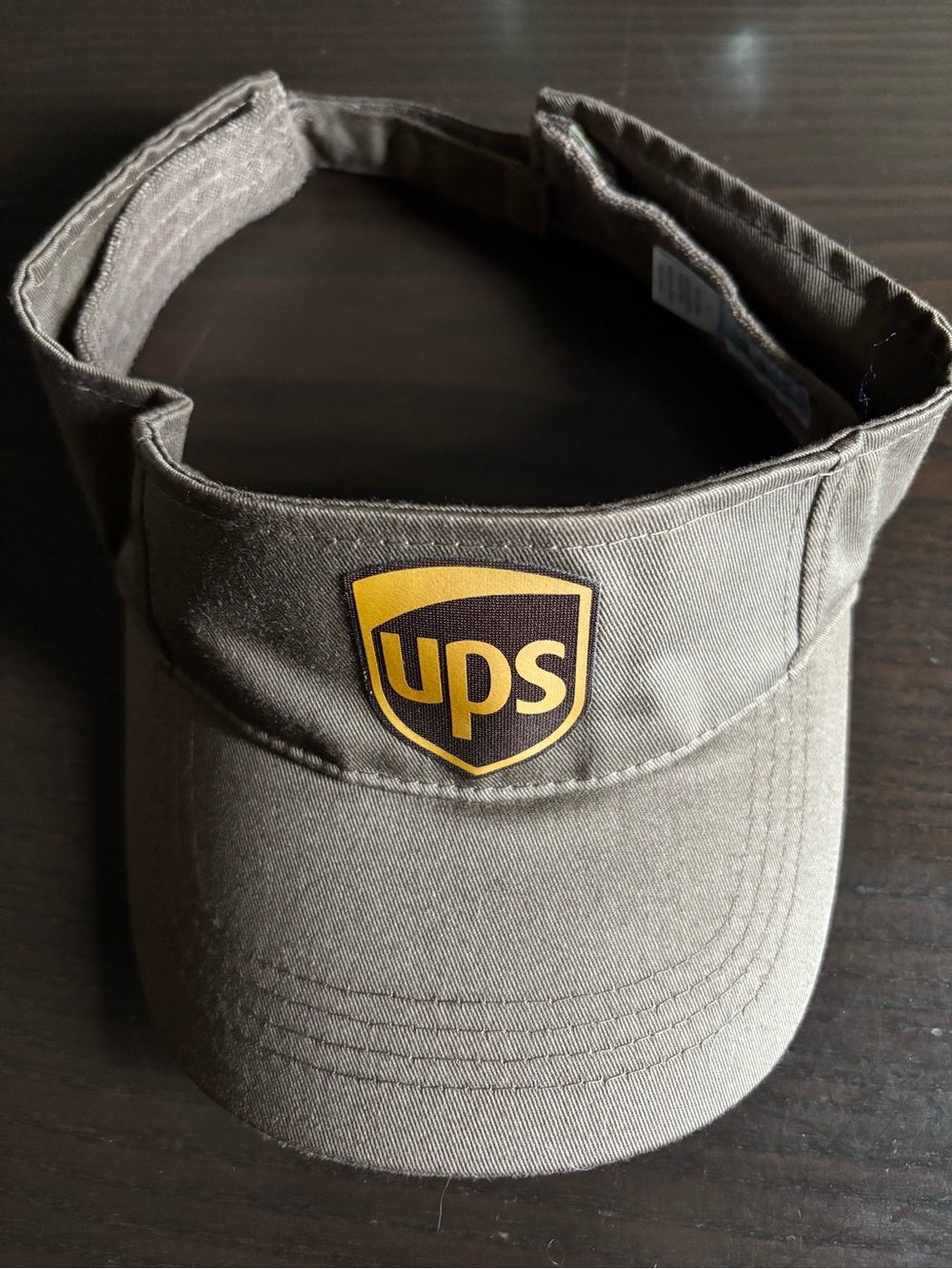 Brown Visor - UPS Logo Sun Hat